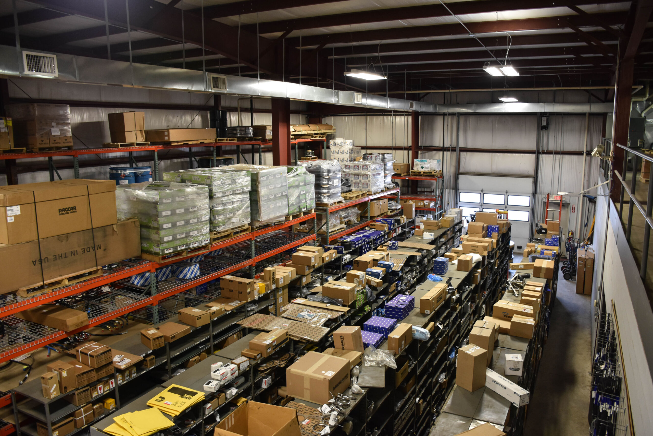 Parts Warehouse regarding supply chain constraints