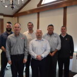Top Parts Performers Pictured L-R: Rich Yezzi - VP of Operations, Eric Inman, Brad Adams - Regional Operations Manager, Justin Buskirk, Micah Herrin - Regional Operations Manager, Steve Brent, Heath Littrel - Regional Operations Manager & Eric Jorgensen - President & CEO.