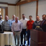 Top Truck Sales Performers - Pictured L-R: Ron Coffman, Andrew Haenisch, Phil Koetje, Marty Kleker - VP of Sales, Brian Fitzpatrick, Todd Peterson, Kevin Crass, Todd Roskopf & Eric Jorgensen - President & CEO.