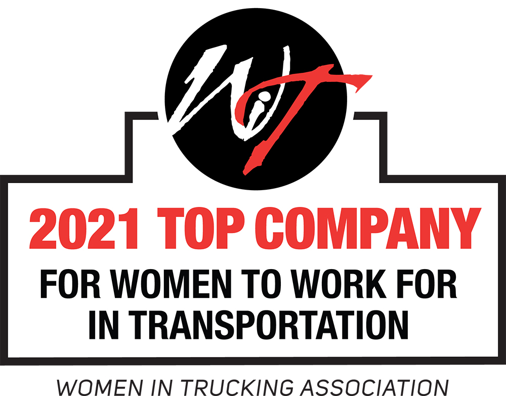 2021 Top Company for women to work for in transportation Logo