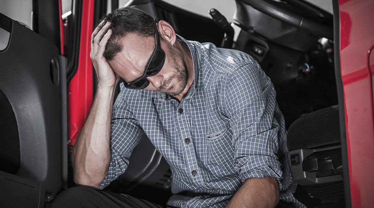 Truckers prone to financial stress